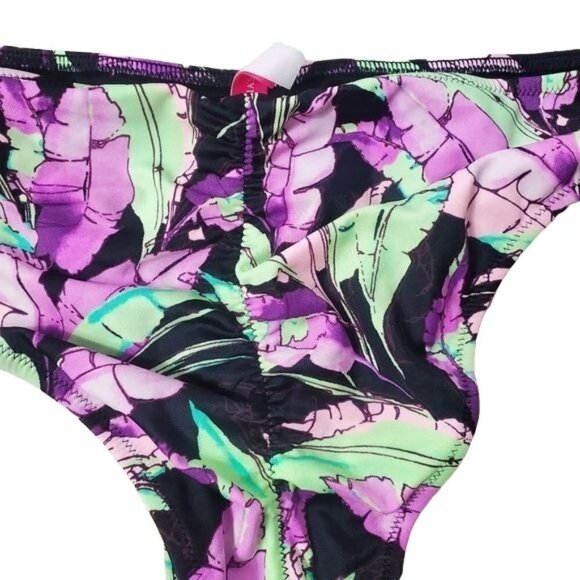 Victoria's Secret tropical floral palm 3 pc women's swimsuit bundle - Picture 4 of 8